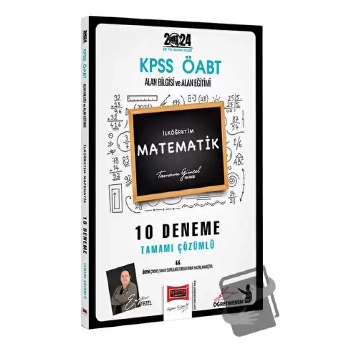 2024 ÖABT İlköğretim Matematik Öğretmenliği 10 Deneme