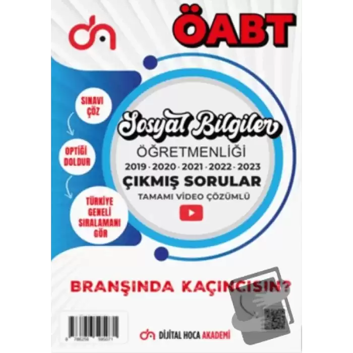 2024 ÖABT Sosyal Bilgiler Öğretmenliği Son Beş Yıl Çıkmış Sorular Tamamı Video Çözümlü