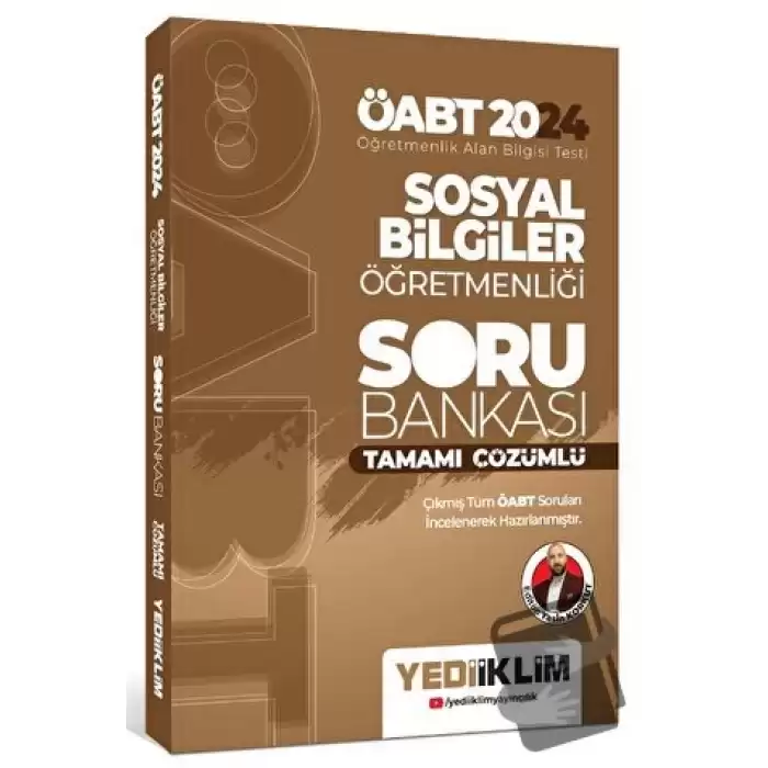 2024 ÖABT Sosyal Bilgiler Öğretmenliği Tamamı Çözümlü Soru Bankası