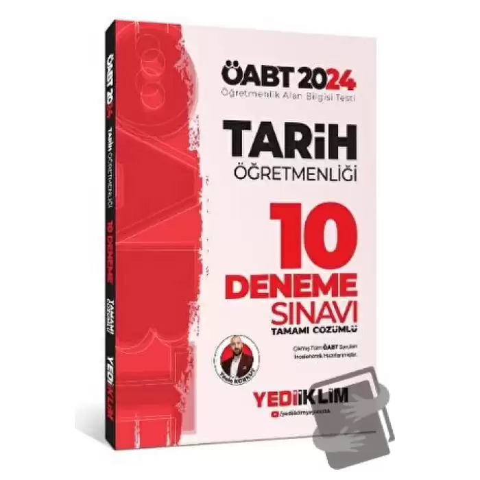 2024 ÖABT Tarih Öğretmenliği Tamamı Çözümlü 10 Deneme