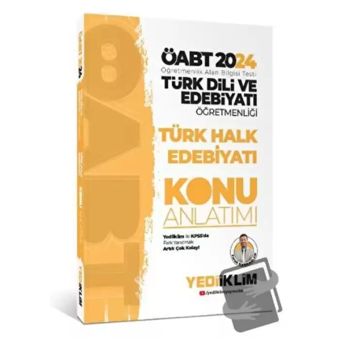 2024 ÖABT Türk Dili Ve Edebiyatı Öğretmenliği Türk Halk Edebiyatı Konu Anlatımı