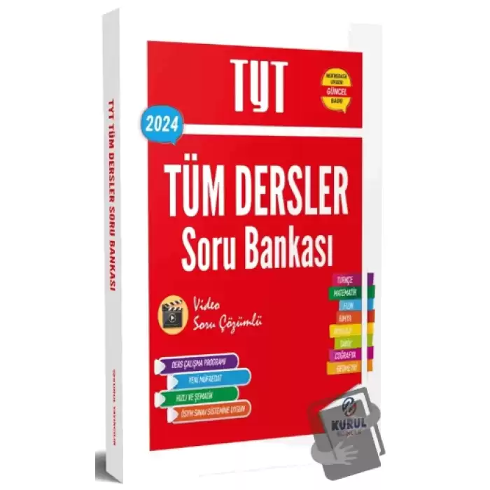 2024 TYT Tüm Dersler Tek Kitap Soru Bankası