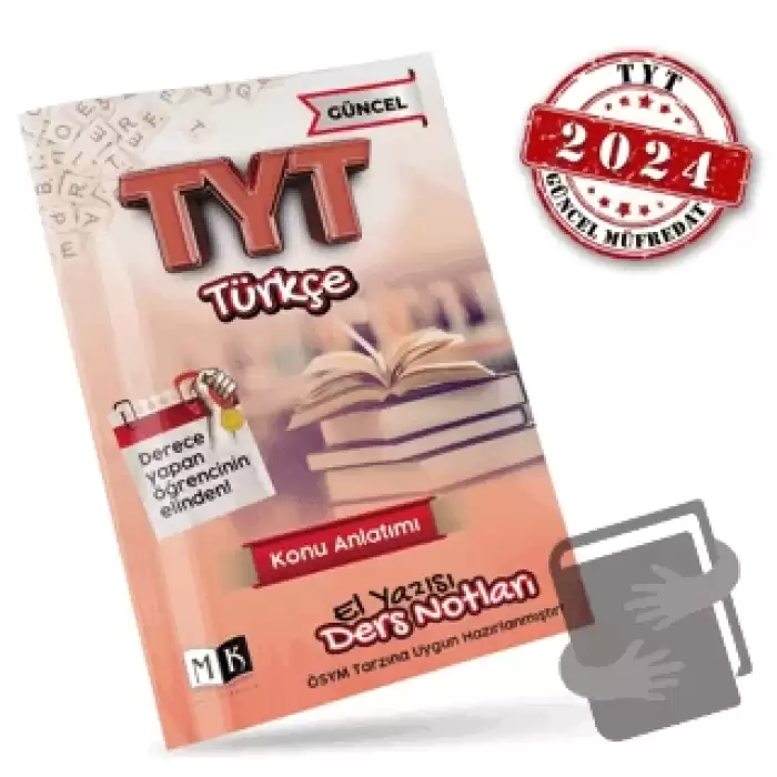 2024 TYT Türkçe El Yazısı Ders Notları Kitabı