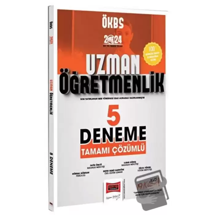 2024 Uzman Öğretmenlik 5 Deneme