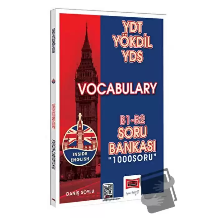 2024 YDT YÖKDİL YDS Vocabulary (Kelime) B1-B2 Soru Bankası (1000 Soru)