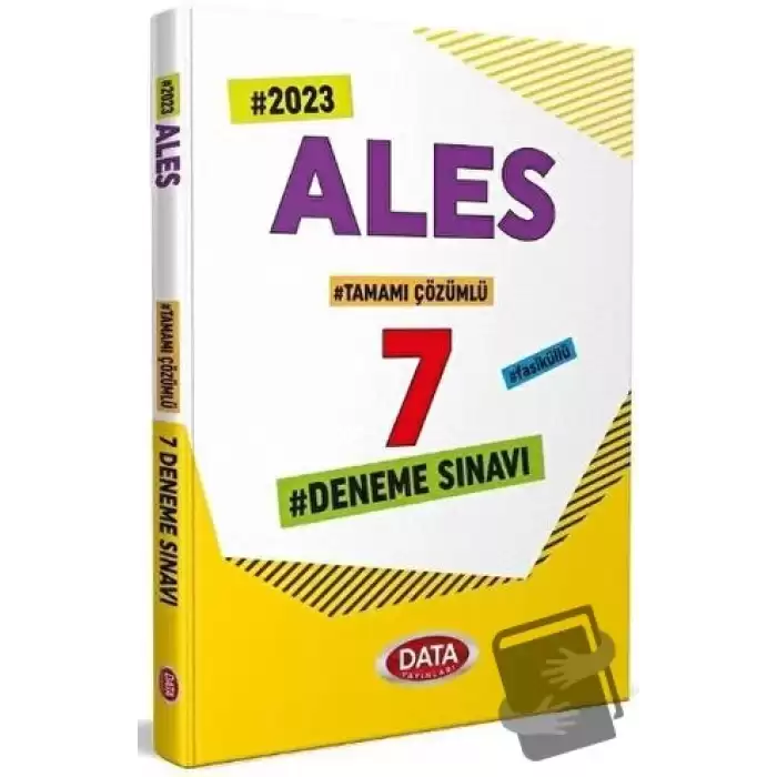 2025 ALES Tamamı Çözümlü 7 Deneme Sınavı