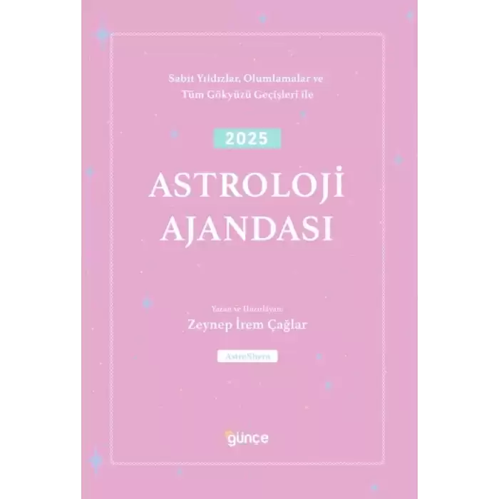 2025 Astroloji Ajandası (Özel Kapak)