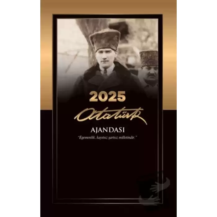 2025 Atatürk Ajandası - Çankaya