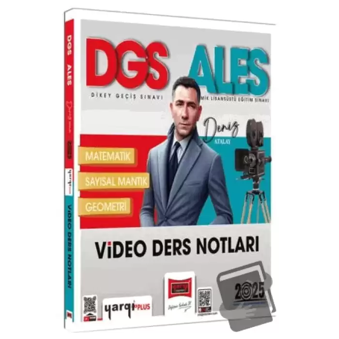 2025 DGS ALES Matematik Sayısal Mantık Geometri Video Ders Notları