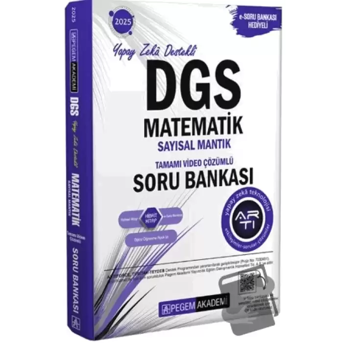 2025 DGS Matematik Sayısal Mantık Tamamı Video Çözümlü Soru Bankası