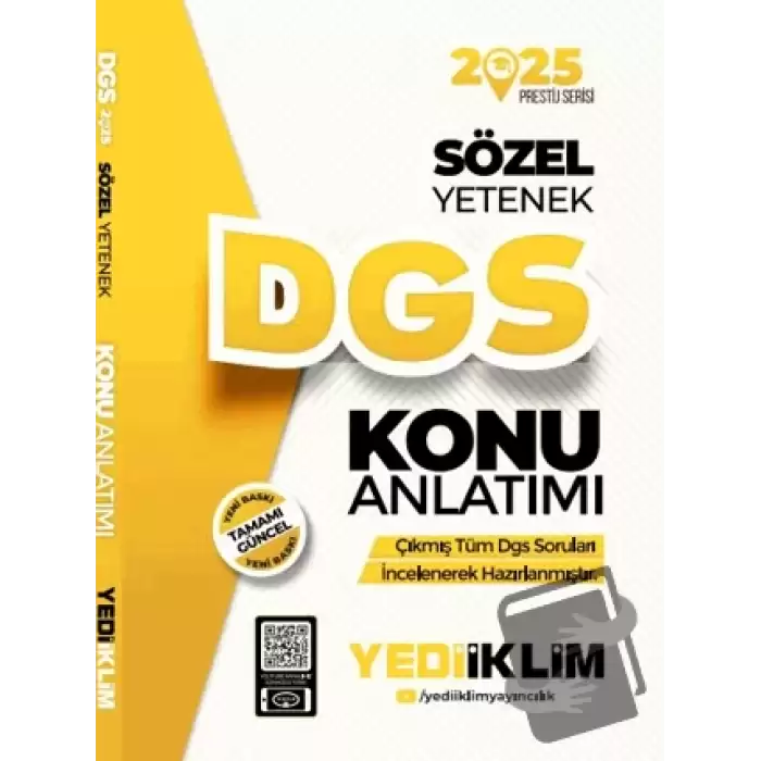 2025 DGS Sözel Yetenek Konu Anlatımı