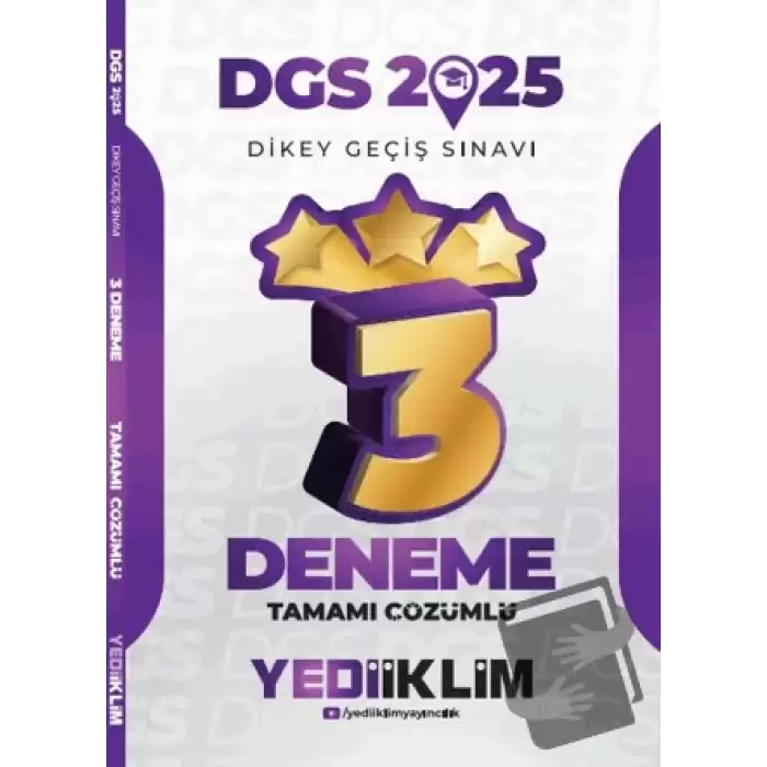 2025 DGS Tamamı Çözümlü 3 Yıldız Deneme