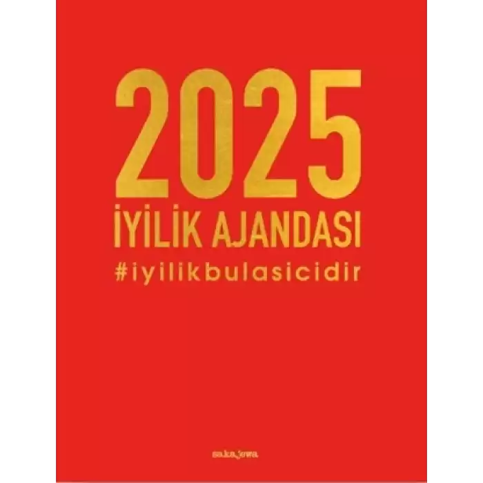 2025 İyilik Ajandası - Kırmızı