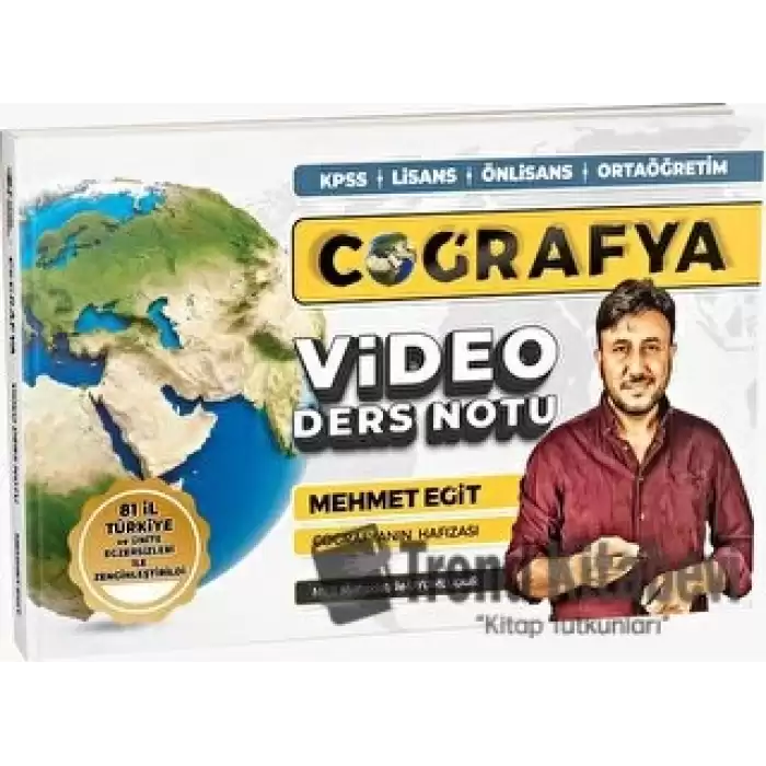 2025 KPSS Coğrafya Video Ders Notları