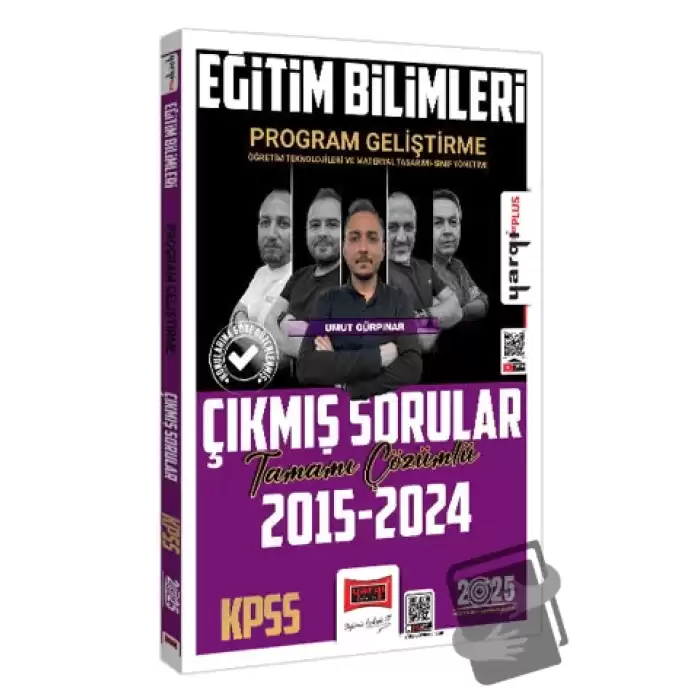 2025 KPSS Eğitim Bilimleri Program Geliştirme Öğretim Teknolojileri ve Materyal Tasarımı - Sınıf Yönetimi Tamamı Çözümlü Çıkmış Sorular