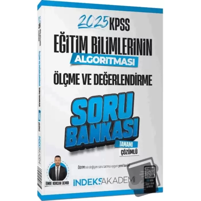 2025 KPSS Eğitim Bilimlerinin Algoritması Ölçme ve Değerlendirme Soru Bankası Çözümlü