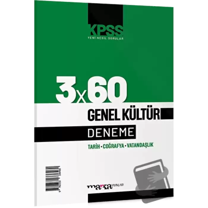 2025 KPSS Genel Kültür 3x60 Deneme Sınavı