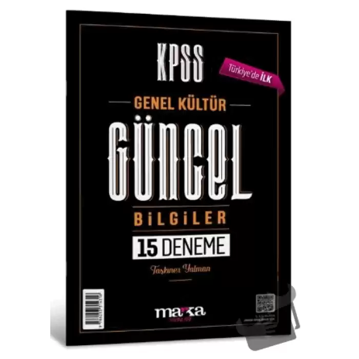 2025 KPSS Genel Kültür Güncel Bilgiler 15 Deneme