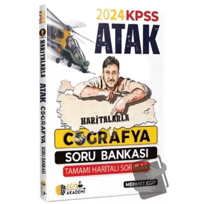 2025 KPSS Haritalarla Atak Coğrafya Soru Bankası