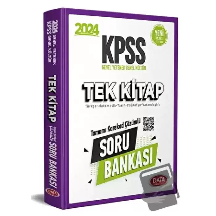 2025 KPSS Tek Kitap Soru Bankası (Karekod Çözümlü)