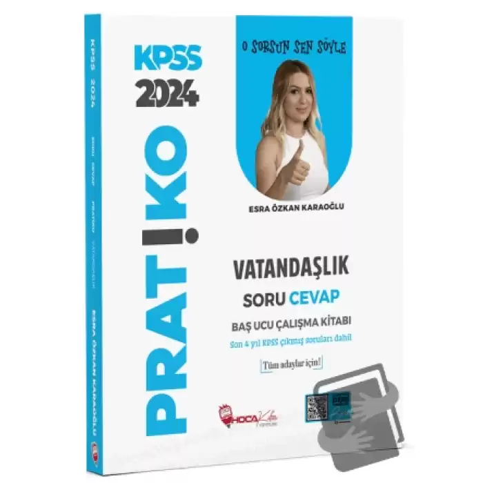 2025 KPSS Vatandaşlık Pratiko Soru Cevap Çalışma Kitabı