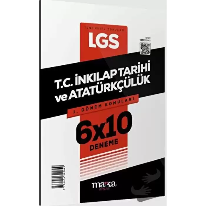 2025 LGS 1.Dönem Konuları T.C. İnkılap Tarihi ve Atatürkçülük 6 Deneme