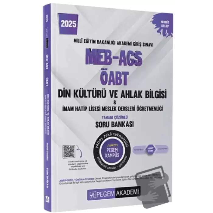 2025 MEB-AGS-ÖABT Din Kültürü ve Ahlak Bilgisi-İmam Hatip Lisesi Mes. Lisesi Tam. Çöz. Soru Bankası