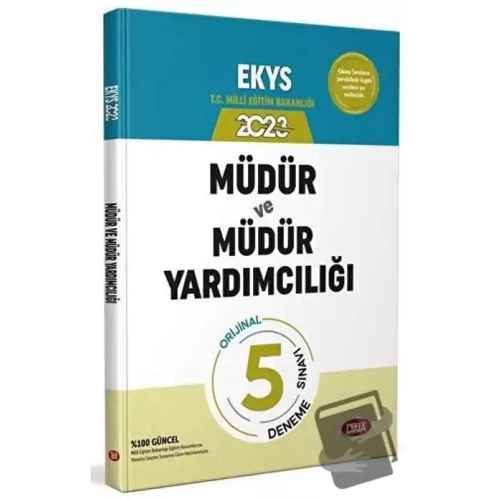 2025 MEB EKYS Müdür ve Müdür Yardımcılığı 5 Deneme Sınavı