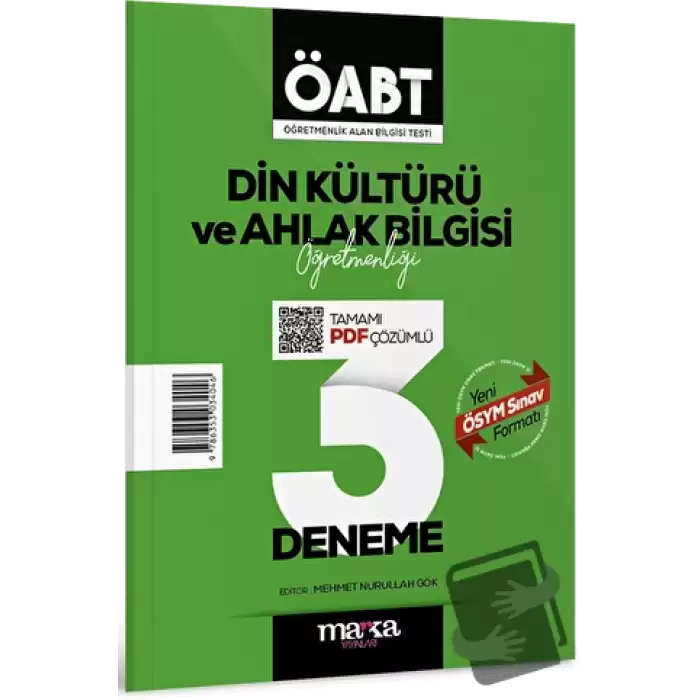 2025 ÖABT Din Kültürü ve Ahlak Bilgisi Öğretmenliği Tamamı Çözümlü 3 Deneme