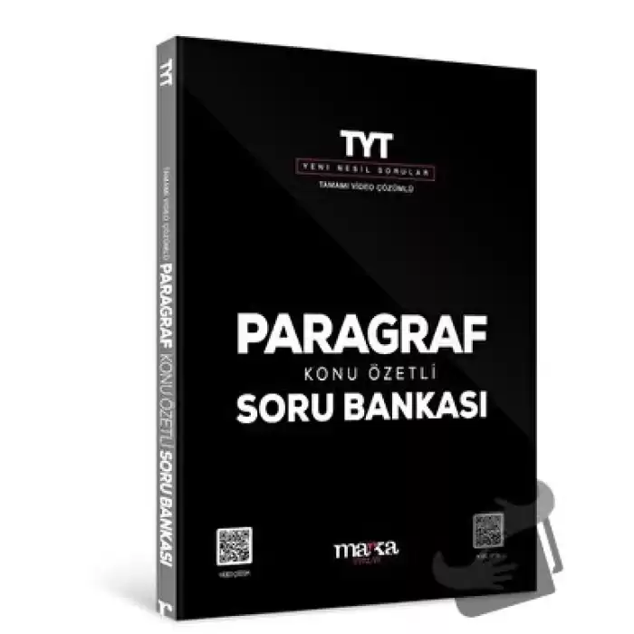 2025 TYT Paragraf Konu Özetli Yeni Nesil Soru Bankası Tamamı Video Çözümlü