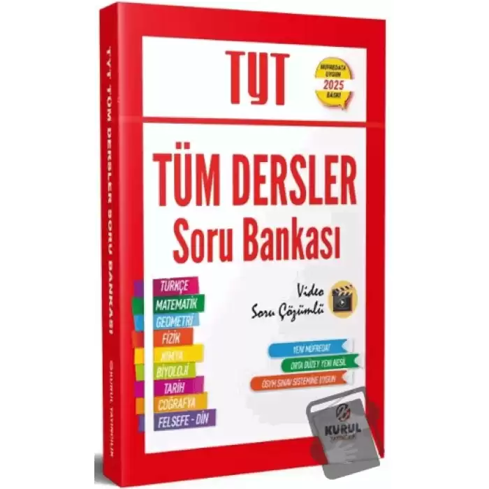 2025 TYT Tüm Dersler Soru Bankası