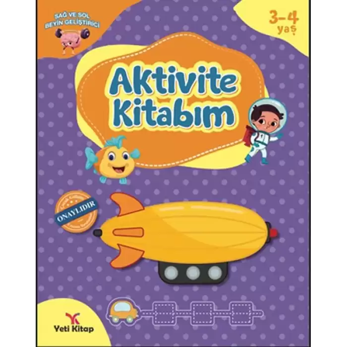 3-4 Yaş Aktivite Kitabı