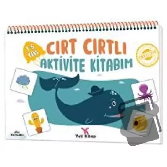 3-5 Yaş Cırt Cırtlı Aktivite Kitabım