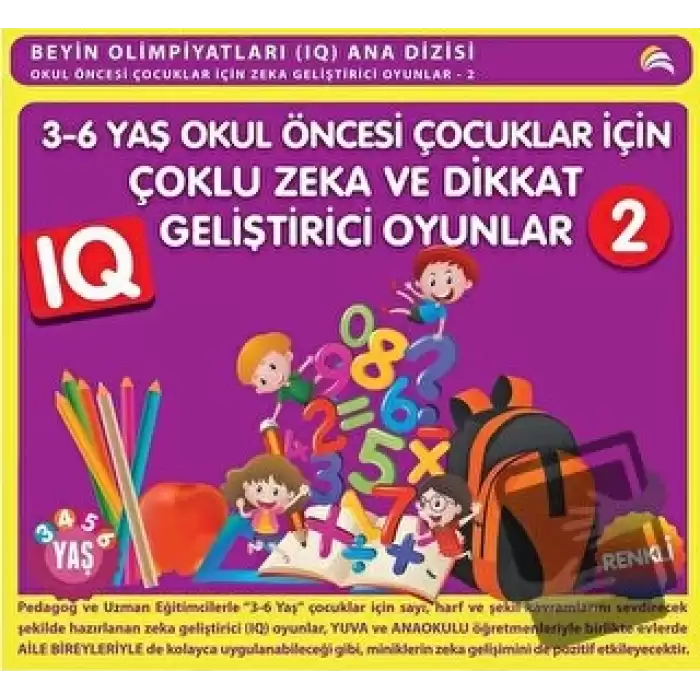 3-6 Yaş Okul Öncesi Çocuklar İçin Çoklu Zeka ve Dikkat Geliştirici Oyunlar 2