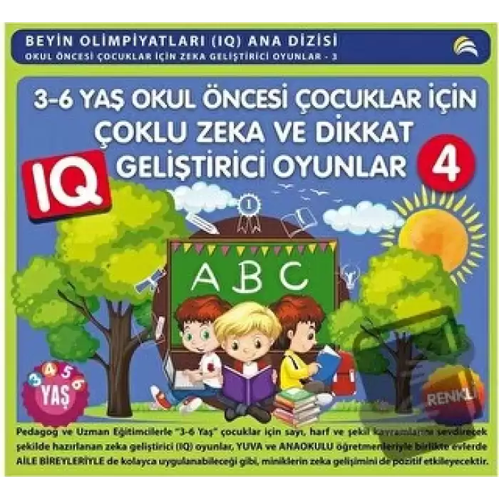 3 - 6 Yaş Okul Öncesi Çocuklar İçin Çoklu Zeka ve Dikkat Geliştirici Oyunlar 4