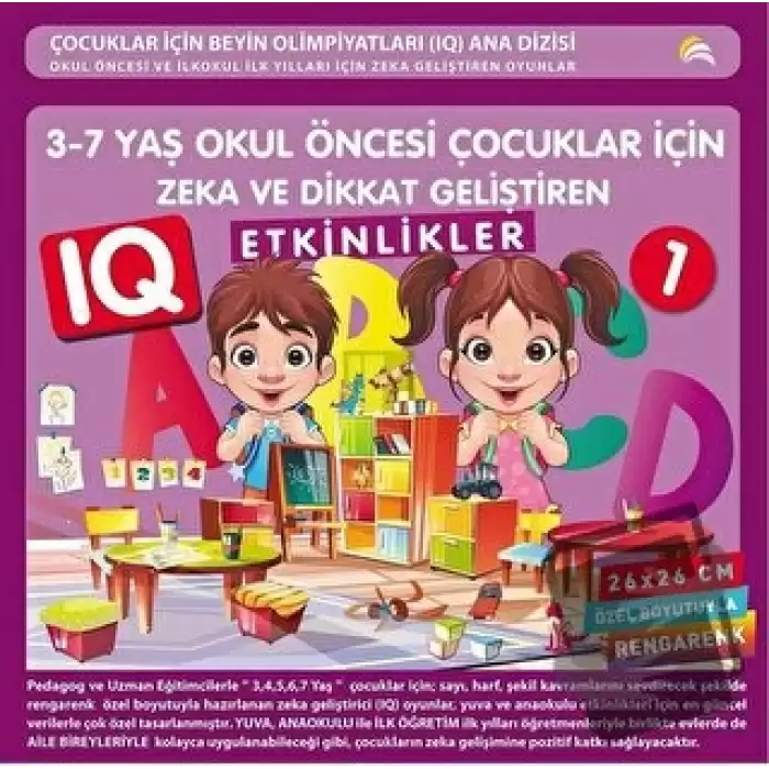 3-7 Yaş Okul Öncesi Çocuklar İçin Zeka ve Dikkat Geliştiren Etkinlikler 1