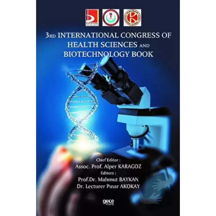 3 rd lntemational Congress of Health Sciences and Biotechnology Book