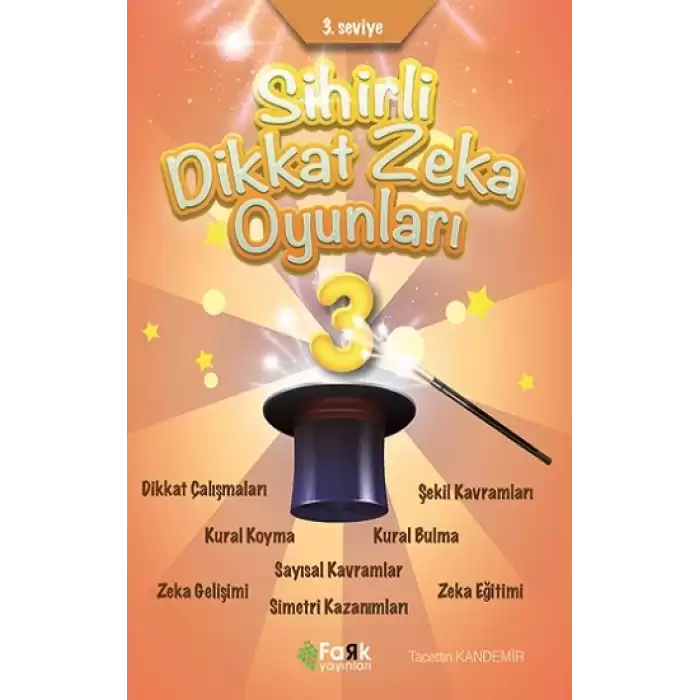 3. Seviye -Sihirli Dikkat Zeka Oyunları 3 (İlkokul)