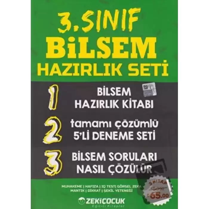 3. Sınıf Bilsem Hazırlık Seti