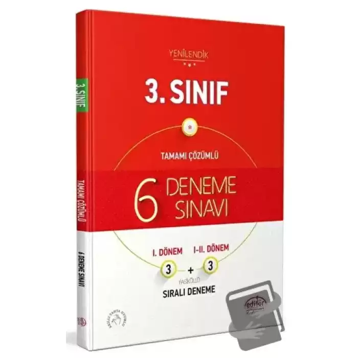 3. Sınıf Tamamı Çözümlü 6 Deneme Sınavı Fasiküllü