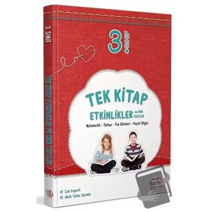 3. Sınıf Tek Kitap Etkinlikler ve Mini Testler