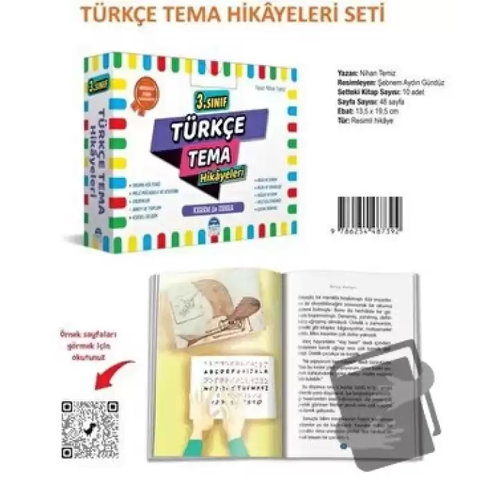 3. Sınıf Türkçe Tema Hikayeleri 10 Kitap Set