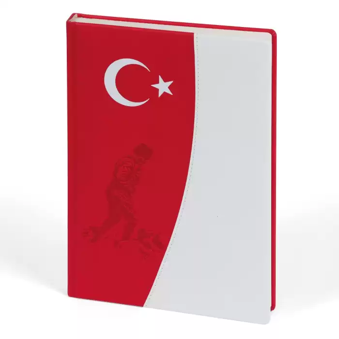 302104 ATATÜRK TARİHSİZ DEFTER (17X24 CM)