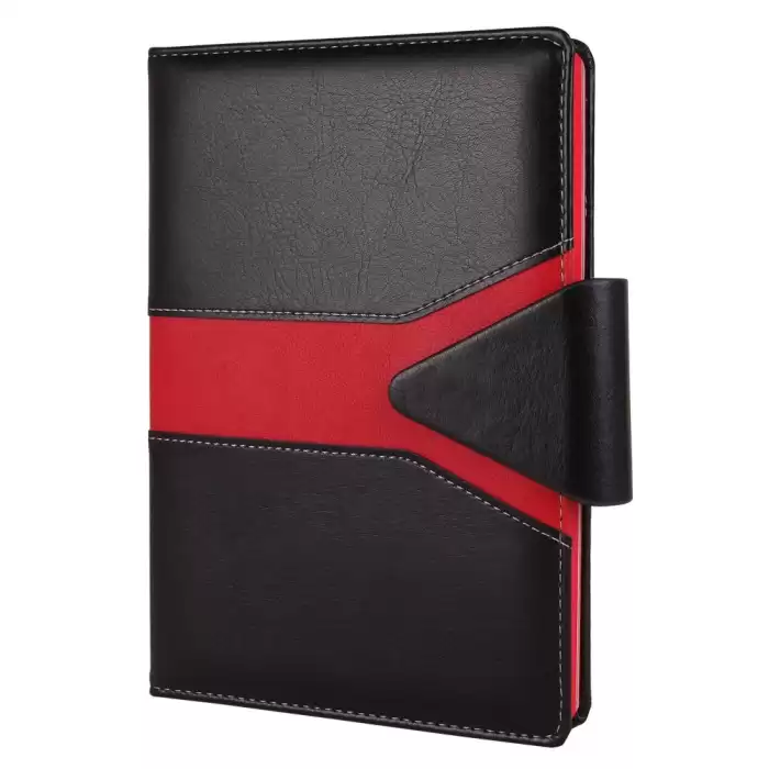 302304 ÇAMLIDERE KIRMIZI TARİHSİZ DEFTER (15X21 CM)