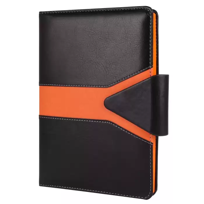 302316 ÇAMLIDERE TURUNCU TARİHSİZ DEFTER (15X21 CM)