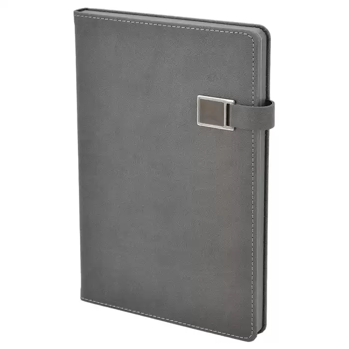 302722 ESENBOĞA  GRİ TARİHSİZ DEFTER (13X21 CM)