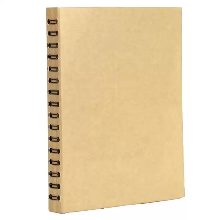 306518 BASINEVLERİ KRAFT TARİHSİZ DEFTER (15X21 CM)