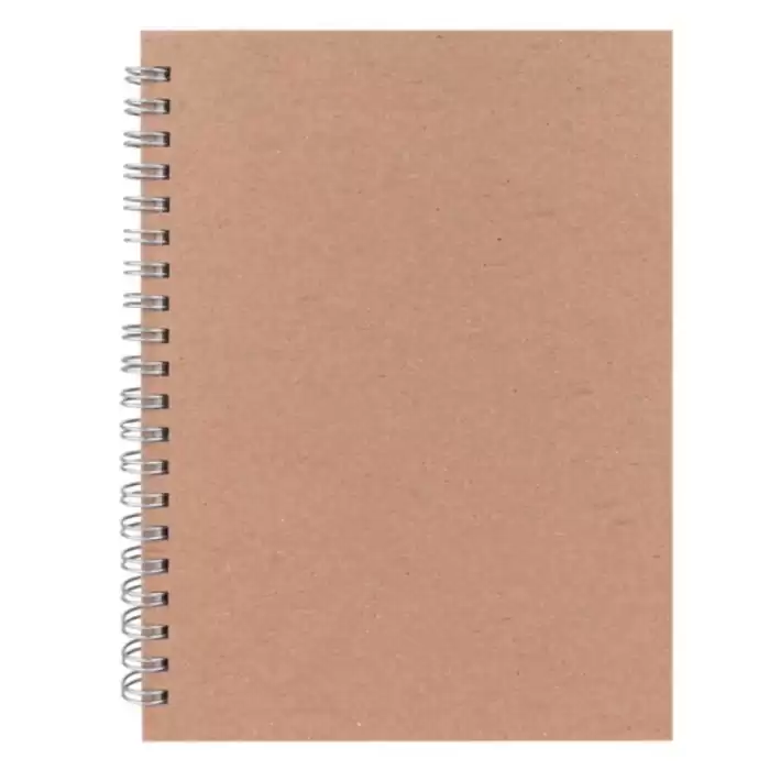 306718 ATAPARK KRAFT SPİRALLİ DEFTER (13X18,5 CM)