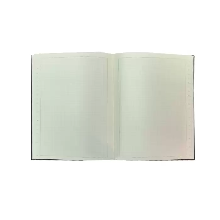 307601 GİMAT SİYAH KARELİ TARİHSİZ DEFTER (19X25 CM)