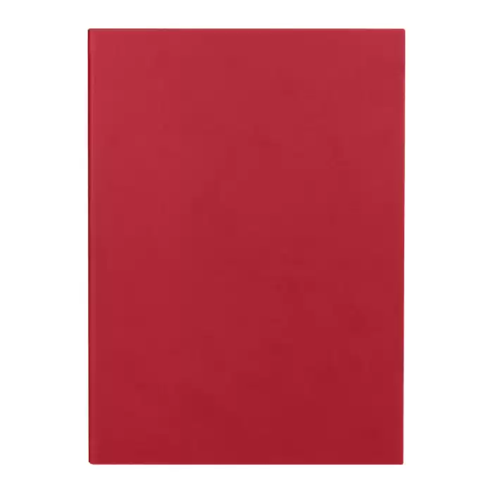 307604 GİMAT KIRMIZI KARELİ TARİHSİZ DEFTER (19X25 CM)